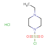 4-ethylpiperazine-1-sulfonyl chloride hydrochloride