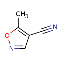 5-methyl-1,2-oxazole-4-carbonitrile