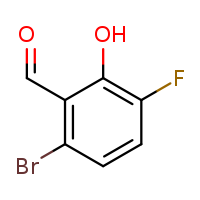 6-bromo-3-fluoro-2-hydroxybenzaldehyde