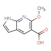 6-methoxy-1H-pyrrolo[2,3-b]pyridine-5-carboxylic acid