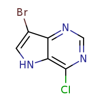 7-bromo-4-chloro-5H-pyrrolo[3,2-d]pyrimidine