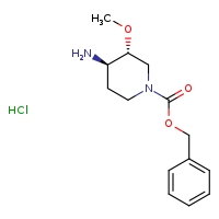 benzyl (3R,4R)-4-amino-3-methoxypiperidine-1-carboxylate hydrochloride