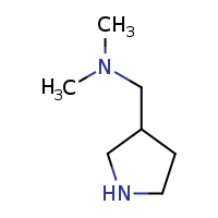 dimethyl(pyrrolidin-3-ylmethyl)amine