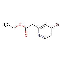 ethyl 2-(4-bromopyridin-2-yl)acetate