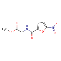 methyl 2-[(5-nitrofuran-2-yl)formamido]acetate