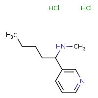 methyl[1-(pyridin-3-yl)pentyl]amine dihydrochloride