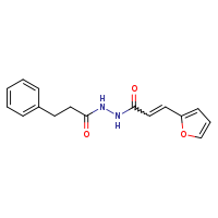 N'-[(2E)-3-(furan-2-yl)prop-2-enoyl]-3-phenylpropanehydrazide