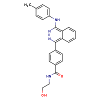 N-(2-hydroxyethyl)-4-{4-[(4-methylphenyl)amino]phthalazin-1-yl}benzamide