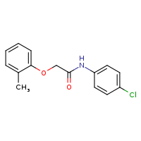 N-(4-chlorophenyl)-2-(2-methylphenoxy)acetamide