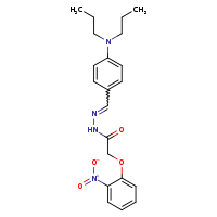 N'-[(E)-[4-(dipropylamino)phenyl]methylidene]-2-(2-nitrophenoxy)acetohydrazide