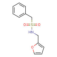 N-(furan-2-ylmethyl)-1-phenylmethanesulfonamide