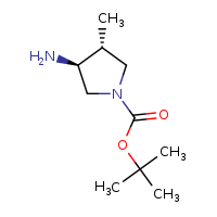 tert-butyl (3S,4R)-3-amino-4-methylpyrrolidine-1-carboxylate