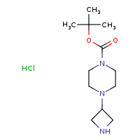 tert-butyl 4-(azetidin-3-yl)piperazine-1-carboxylate hydrochloride