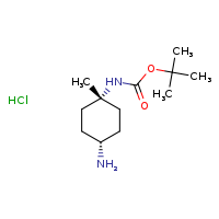 tert-butyl N-[(1s,4s)-4-amino-1-methylcyclohexyl]carbamate hydrochloride