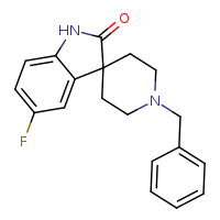 1'-benzyl-5-fluoro-1H-spiro[indole-3,4'-piperidin]-2-one