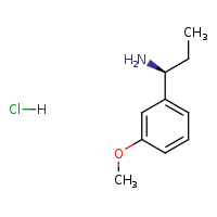 (1S)-1-(3-methoxyphenyl)propan-1-amine hydrochloride