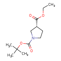 1-tert-butyl 3-ethyl (3R)-pyrrolidine-1,3-dicarboxylate