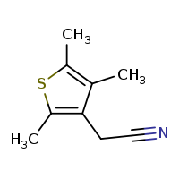 2-(2,4,5-trimethylthiophen-3-yl)acetonitrile