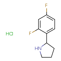 2-(2,4-difluorophenyl)pyrrolidine hydrochloride