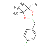 2-[(4-chlorophenyl)methyl]-4,4,5,5-tetramethyl-1,3,2-dioxaborolane