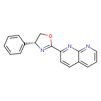 2-[(4R)-4-phenyl-4,5-dihydro-1,3-oxazol-2-yl]-1,8-naphthyridine