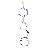 2-[(4S)-4-benzyl-4,5-dihydro-1,3-oxazol-2-yl]-5-chloropyridine