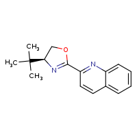 2-[(4S)-4-tert-butyl-4,5-dihydro-1,3-oxazol-2-yl]quinoline