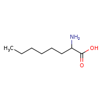 (+-)-2-aminooctanoic acid