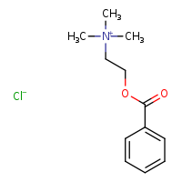 [2-(benzoyloxy)ethyl]trimethylazanium chloride