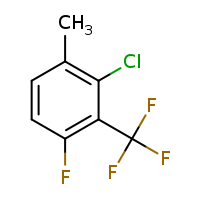 2-chloro-4-fluoro-1-methyl-3-(trifluoromethyl)benzene