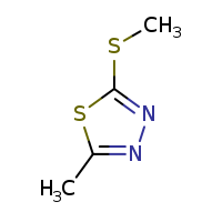 2-methyl-5-(methylsulfanyl)-1,3,4-thiadiazole