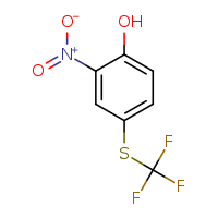 2-nitro-4-[(trifluoromethyl)sulfanyl]phenol