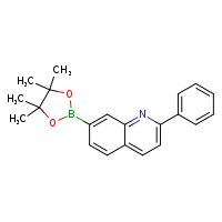 2-phenyl-7-(4,4,5,5-tetramethyl-1,3,2-dioxaborolan-2-yl)quinoline