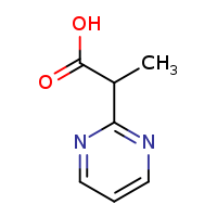2-(pyrimidin-2-yl)propanoic acid