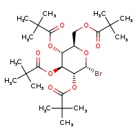 [(2R,3R,4S,5R,6R)-6-bromo-3,4,5-tris[(2,2-dimethylpropanoyl)oxy]oxan-2-yl]methyl 2,2-dimethylpropanoate
