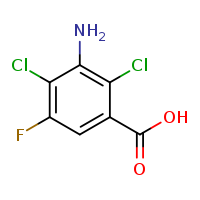 3-amino-2,4-dichloro-5-fluorobenzoic acid