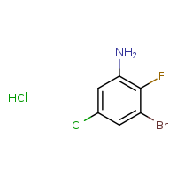 3-bromo-5-chloro-2-fluoroaniline hydrochloride