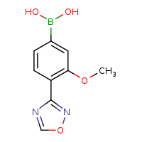 3-methoxy-4-(1,2,4-oxadiazol-3-yl)phenylboronic acid