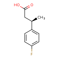 (3R)-3-(4-fluorophenyl)butanoic acid