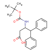 (3S)-3-[(tert-butoxycarbonyl)amino]-4,4-diphenylbutanoic acid