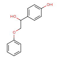 4-(1-hydroxy-2-phenoxyethyl)phenol
