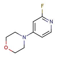 4-(2-fluoropyridin-4-yl)morpholine