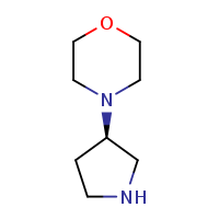 4-[(3R)-pyrrolidin-3-yl]morpholine