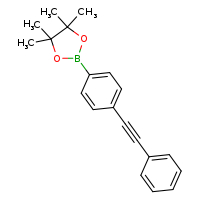 4,4,5,5-tetramethyl-2-[4-(2-phenylethynyl)phenyl]-1,3,2-dioxaborolane