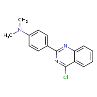 4-(4-chloroquinazolin-2-yl)-N,N-dimethylaniline