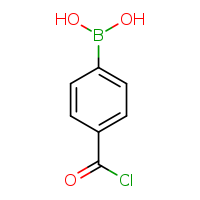 4-(carbonochloridoyl)phenylboronic acid