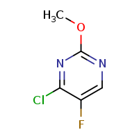 4-chloro-5-fluoro-2-methoxypyrimidine