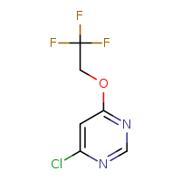 4-chloro-6-(2,2,2-trifluoroethoxy)pyrimidine
