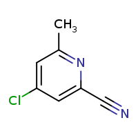 4-chloro-6-methylpyridine-2-carbonitrile