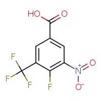 4-fluoro-3-nitro-5-(trifluoromethyl)benzoic acid